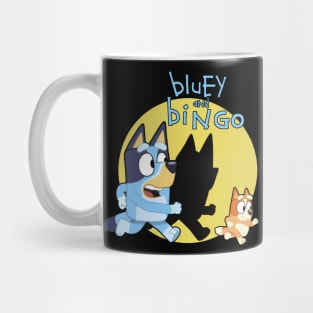 run bluey and bingo Mug